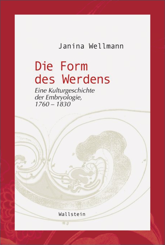 Book Cover Janina Wellmann Die Form des Werdens Wallstein 2010